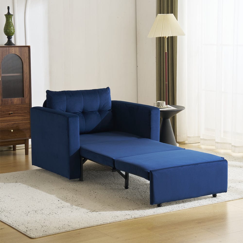 Avery 1 Seater Fold Out Upholstered Sofa Bed