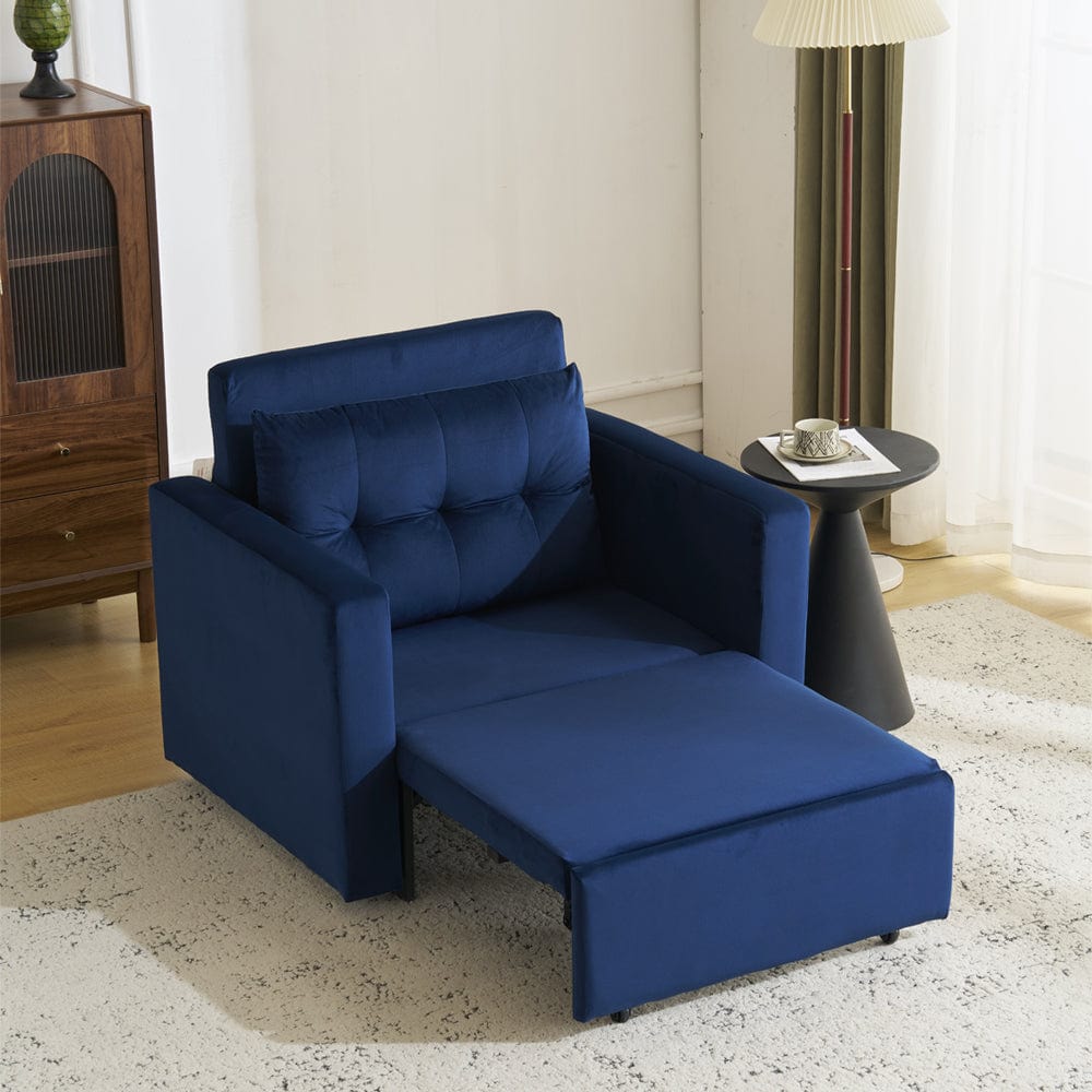 Avery 1 Seater Fold Out Upholstered Sofa Bed