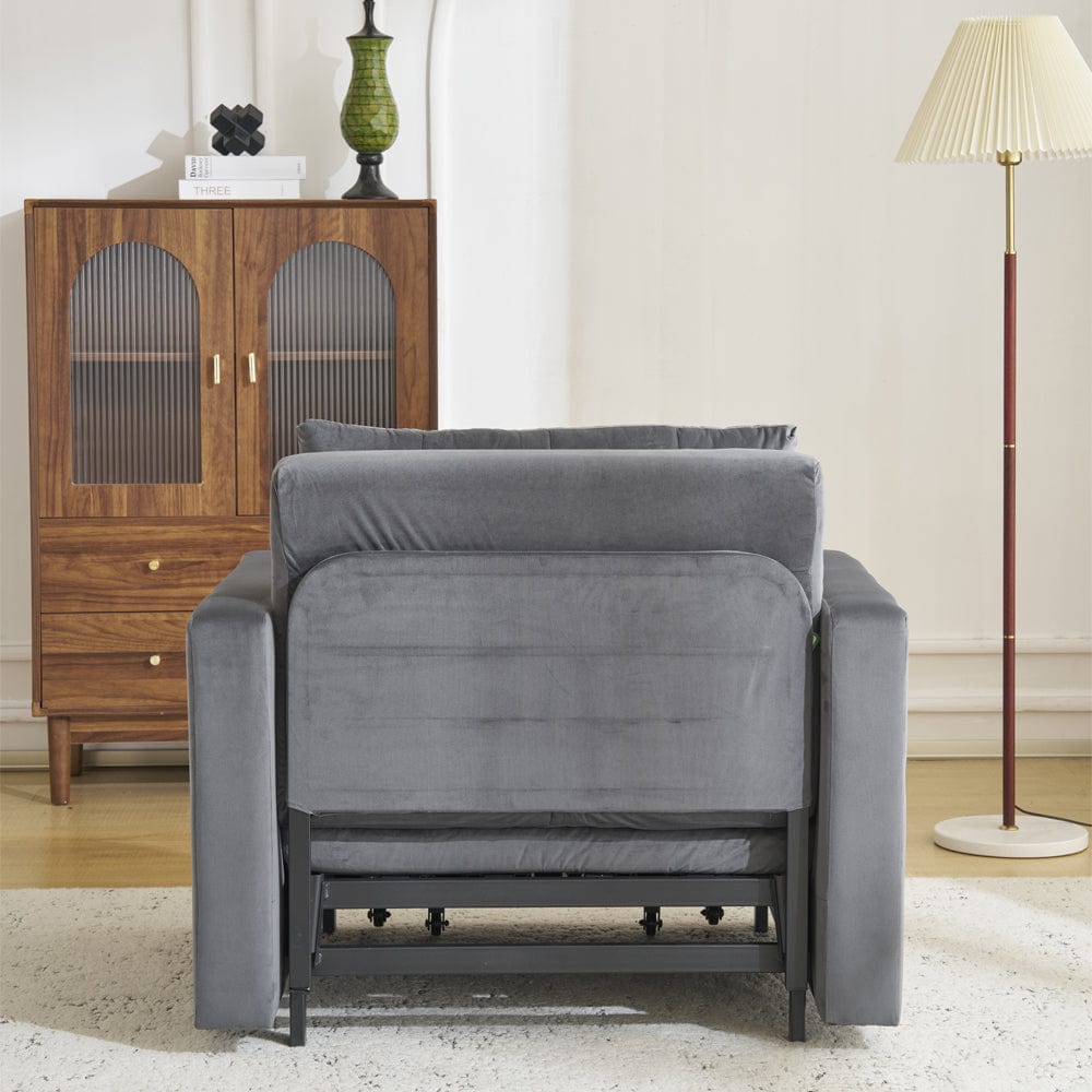 Avery 1 Seater Fold Out Upholstered Sofa Bed