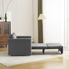 Avery 1 Seater Fold Out Upholstered Sofa Bed