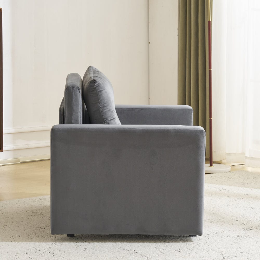 Avery 1 Seater Fold Out Upholstered Sofa Bed