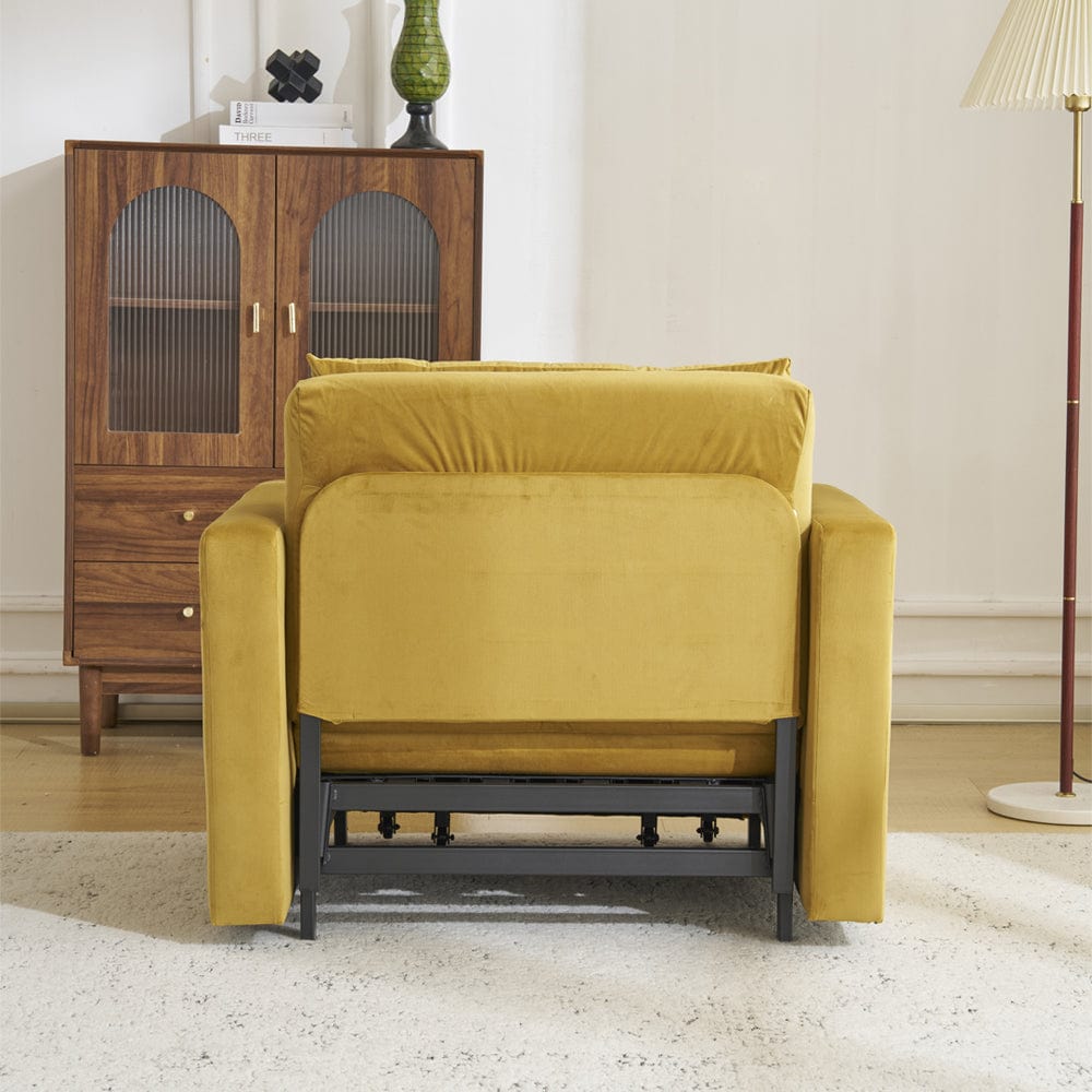 Avery 1 Seater Fold Out Upholstered Sofa Bed