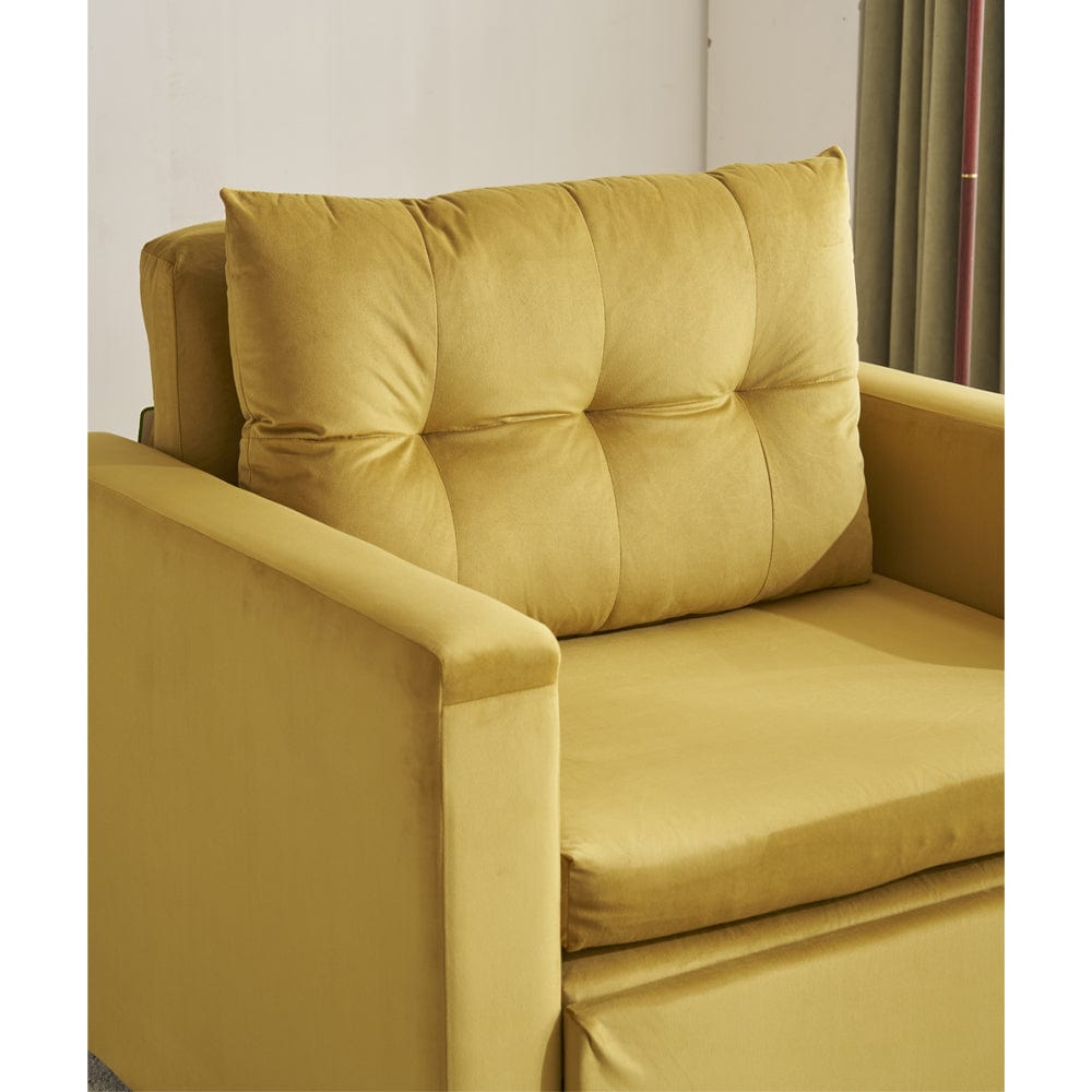 Avery 1 Seater Fold Out Upholstered Sofa Bed