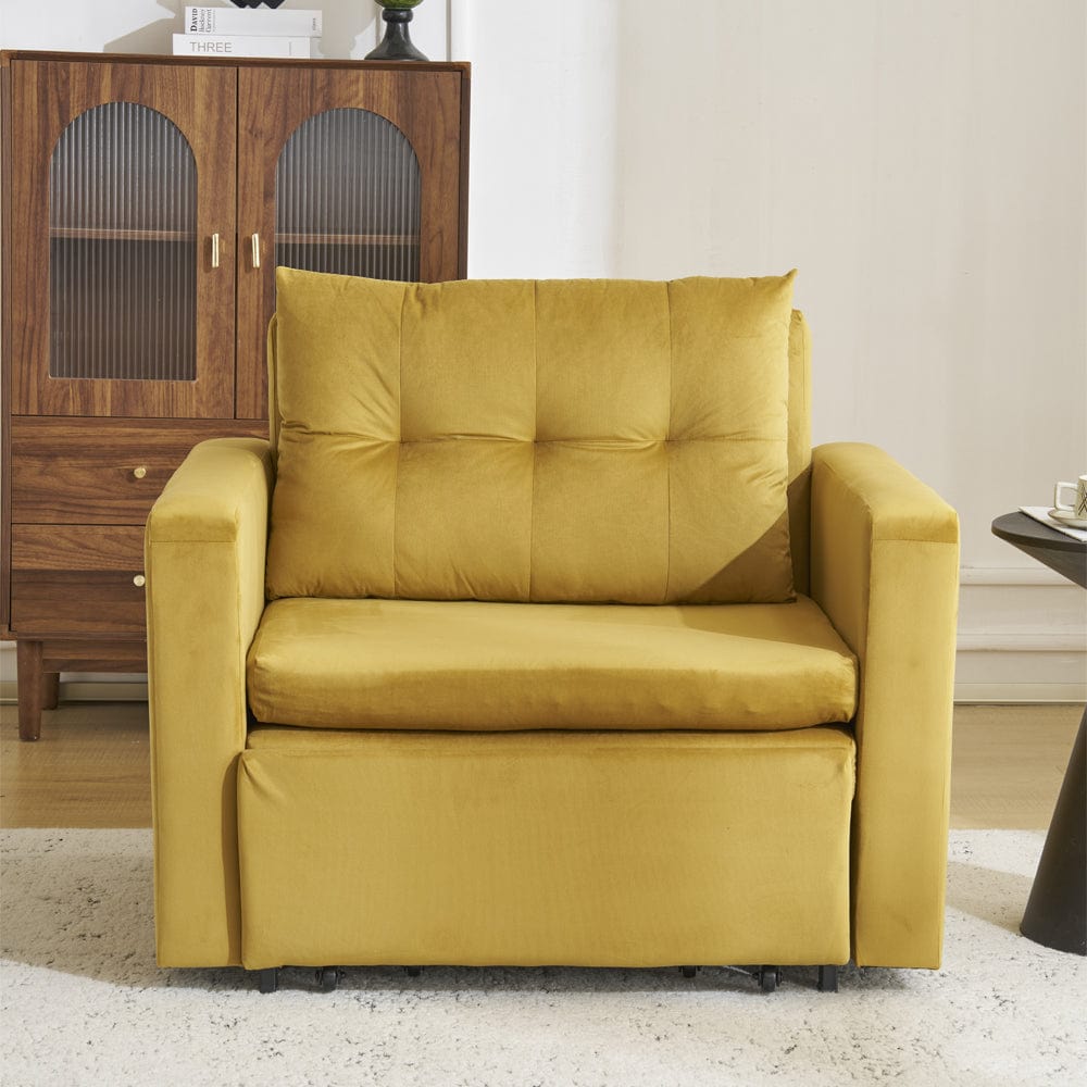 Avery 1 Seater Fold Out Upholstered Sofa Bed
