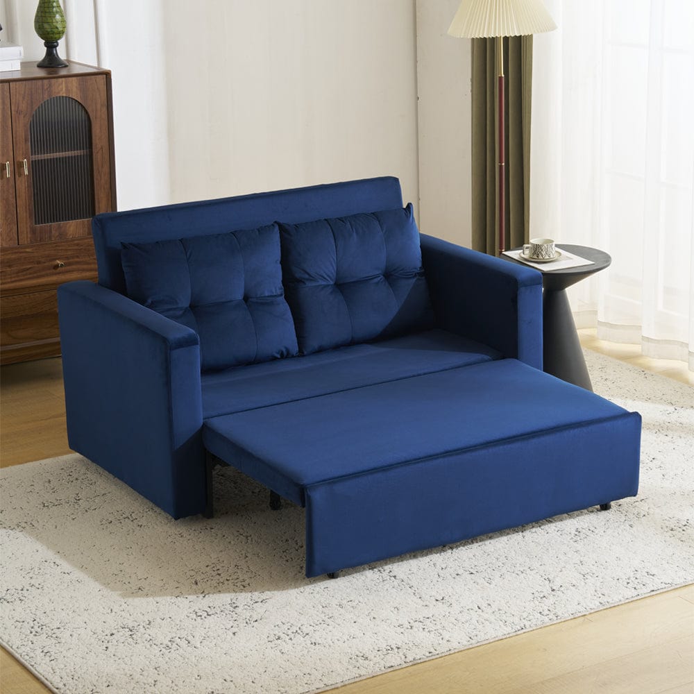 Avery 2 Seater Fold Out Upholstered Sofa Bed