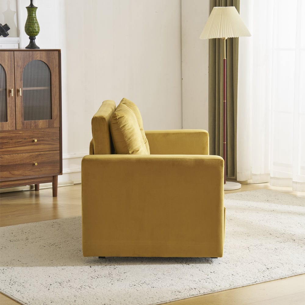 Avery 2 Seater Fold Out Upholstered Sofa Bed