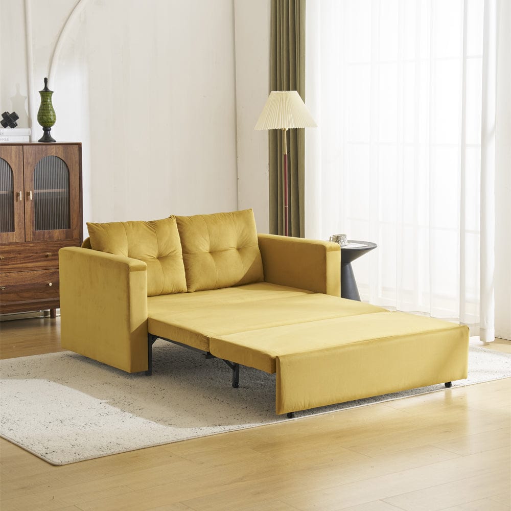 Avery 2 Seater Fold Out Upholstered Sofa Bed
