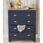 Heritage 3 Piece Bedside Chest Set With 2 Bedside Tables