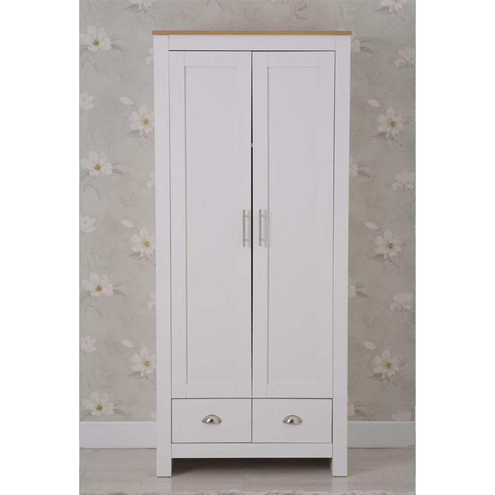 Heritage 2 Door 2 Drawer Wardrobe