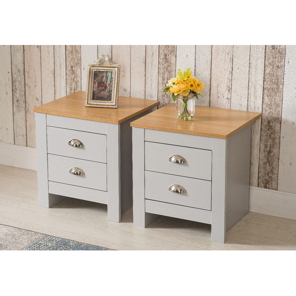 Heritage 4 Piece Bedroom Furniture Set Wardrobe Chest Bedside Table