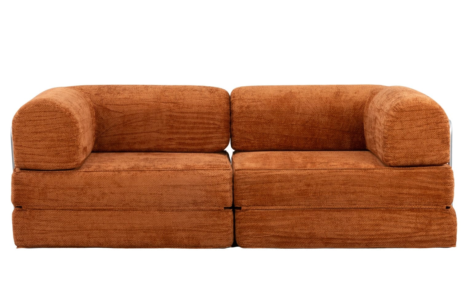 Hugspacee Velvet Compressed Daybed Large Lounge Sofa