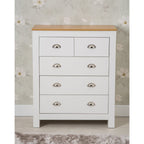Heritage 3 Piece Chest and Bedside Tables Set In White