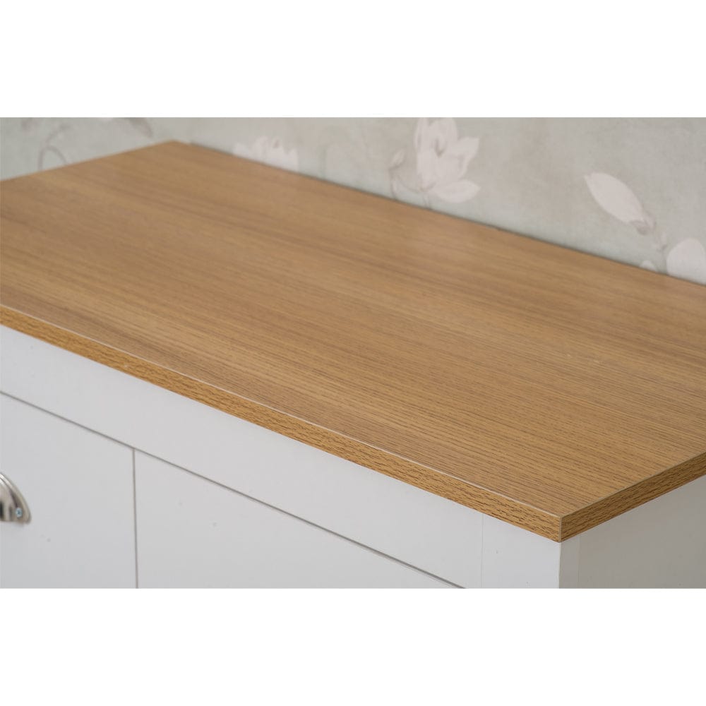 Heritage 3 Piece Chest and Bedside Tables Set In White