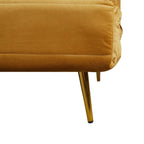 Jola x Large Velvet Foldable 2.5 Seater Sofa Bed with Pillows