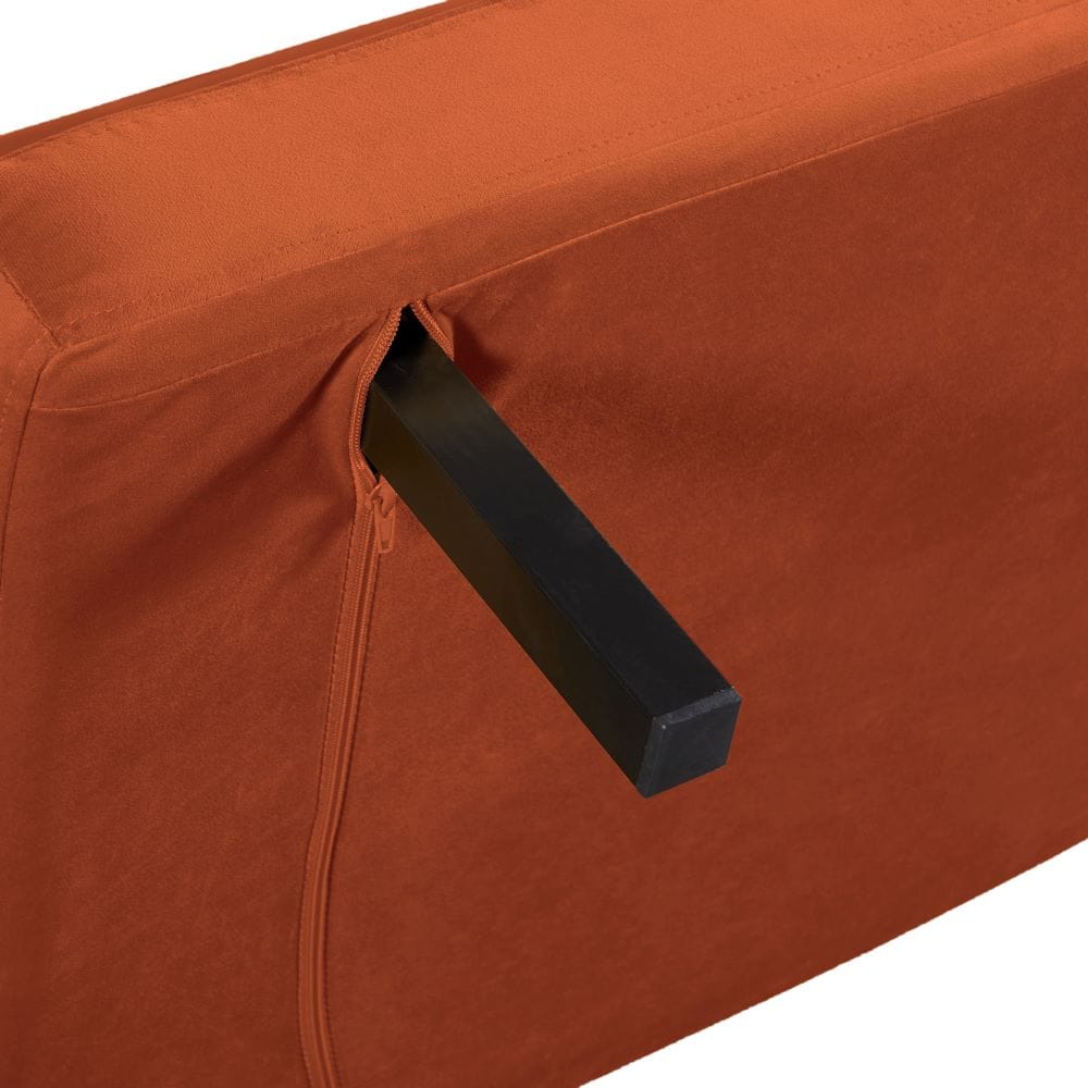 Jola x Large Velvet Foldable 2.5 Seater Sofa Bed with Pillows