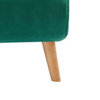 Jola Large Velvet Foldable 2 Seater Sofa Bed with Pillows