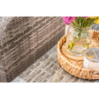 Lotus 9 Seater Rattan Garden Furniture Recliner Cube Sofa Set with Fire Pit Option