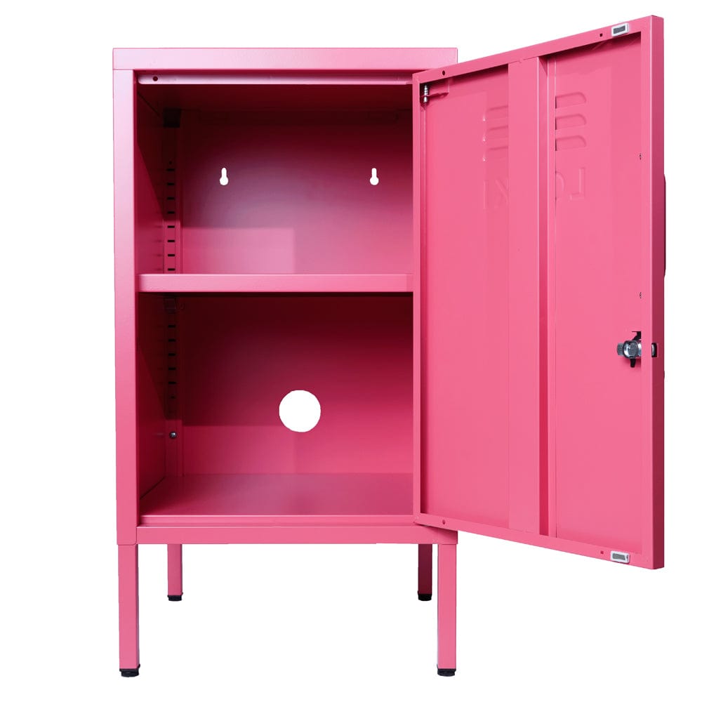 Lokki®  Night Stand Cabinet With Adjustable Shelf And Locker