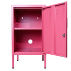 Lokki®  Night Stand Cabinet With Adjustable Shelf And Locker