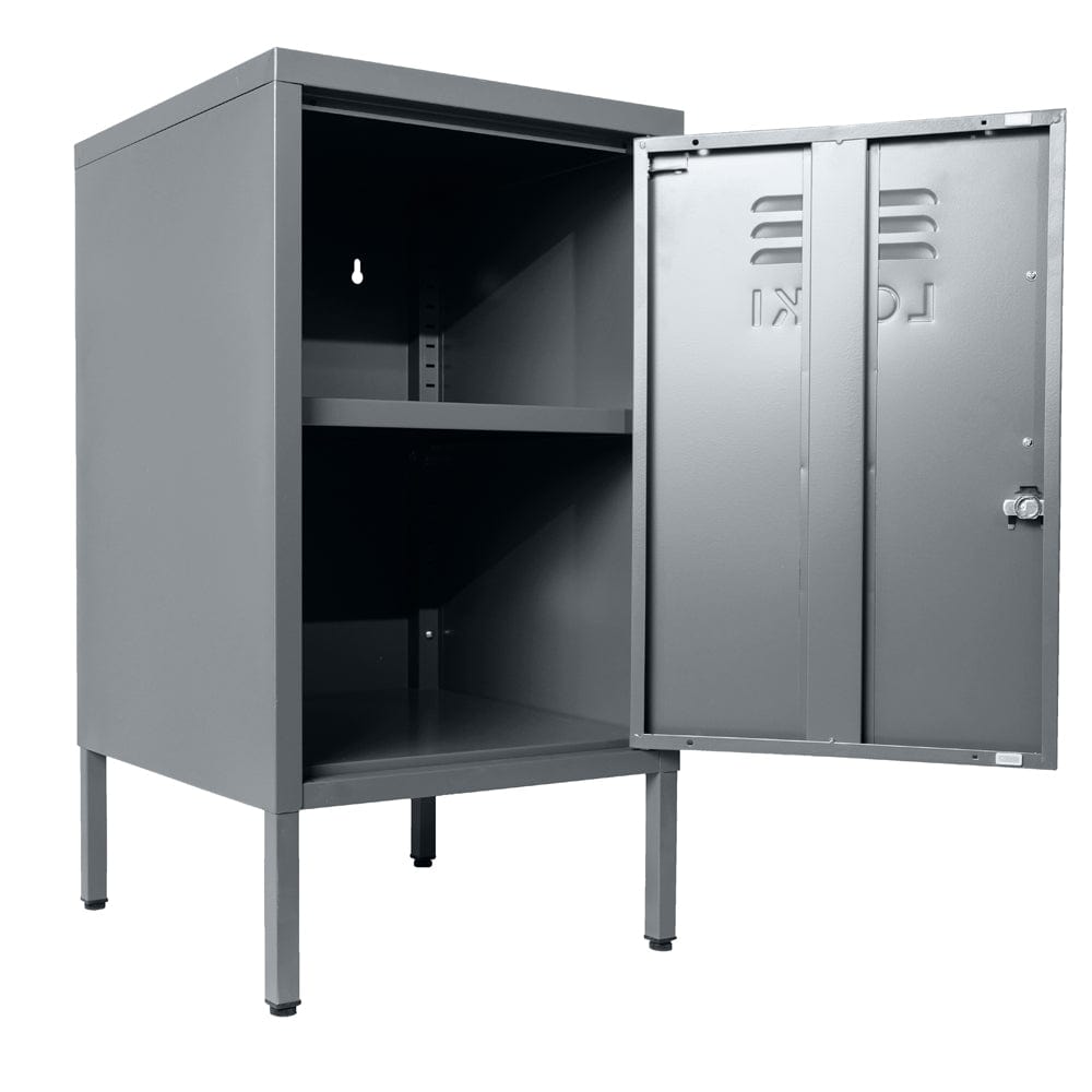 Lokki®  Night Stand Cabinet With Adjustable Shelf And Locker