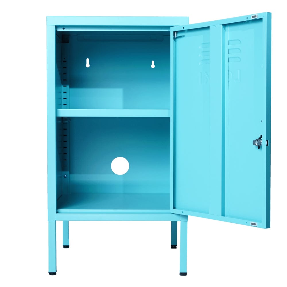 Lokki®  Night Stand Cabinet With Adjustable Shelf And Locker
