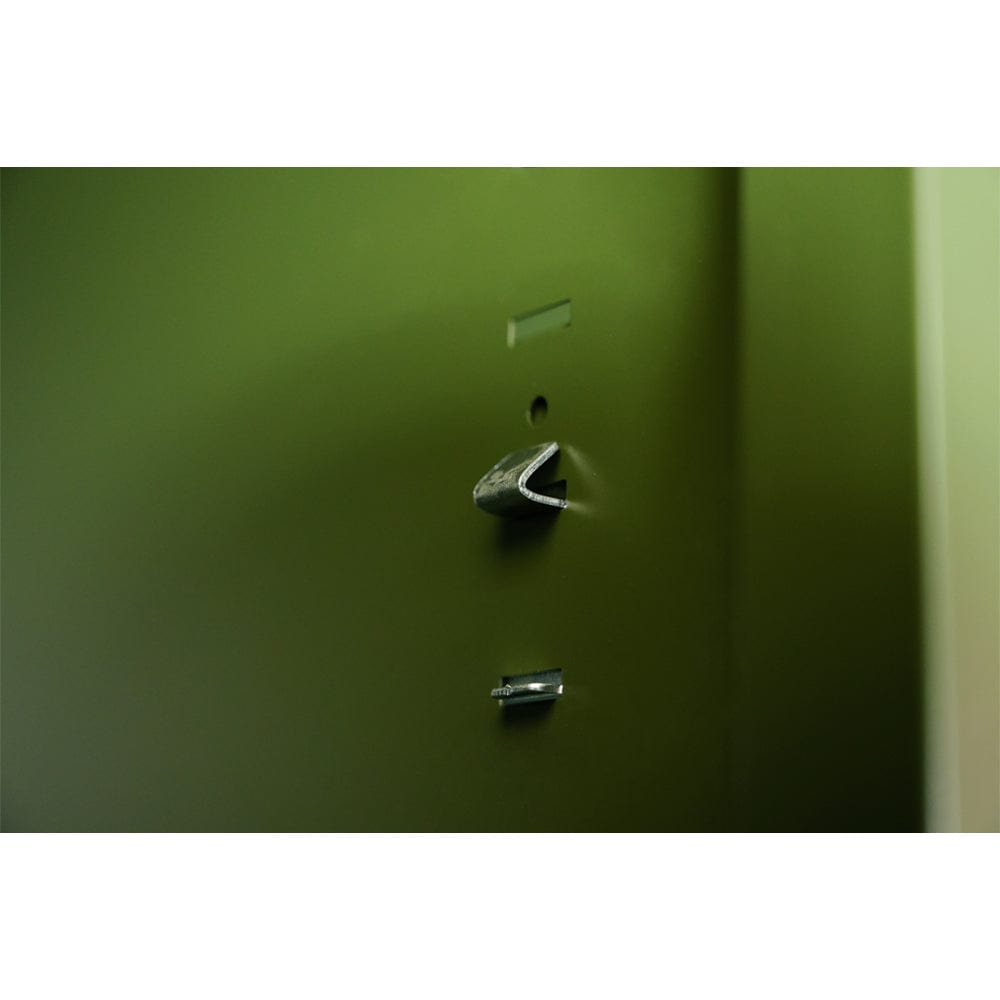 Lokki® 2 Doors Wardrobe Storage Locker cabinet With Adjustable Shelf