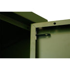 Lokki® 2 Doors Wardrobe Storage Locker cabinet With Adjustable Shelf