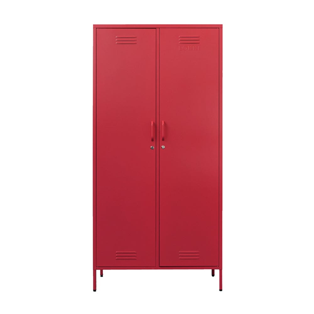Lokki® 2 Doors Wardrobe Storage Locker cabinet With Adjustable Shelf