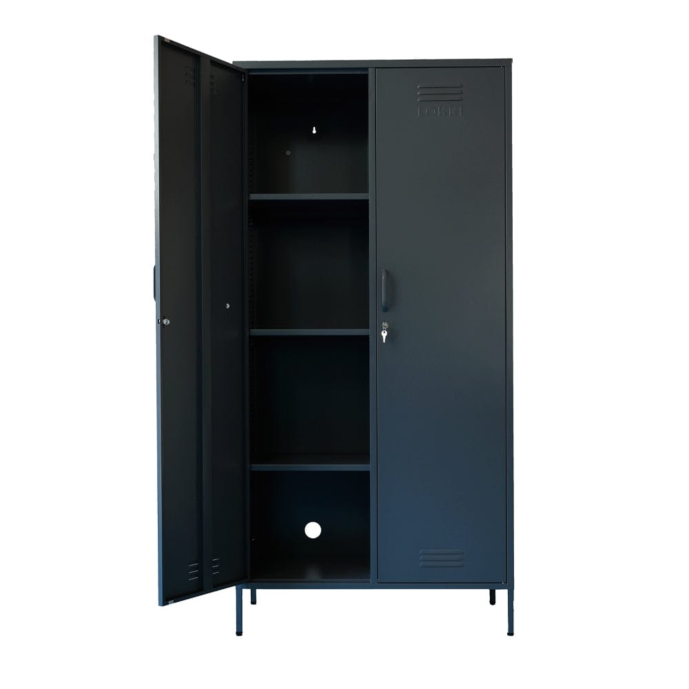 Lokki® 2 Doors Wardrobe Storage Locker cabinet With Adjustable Shelf