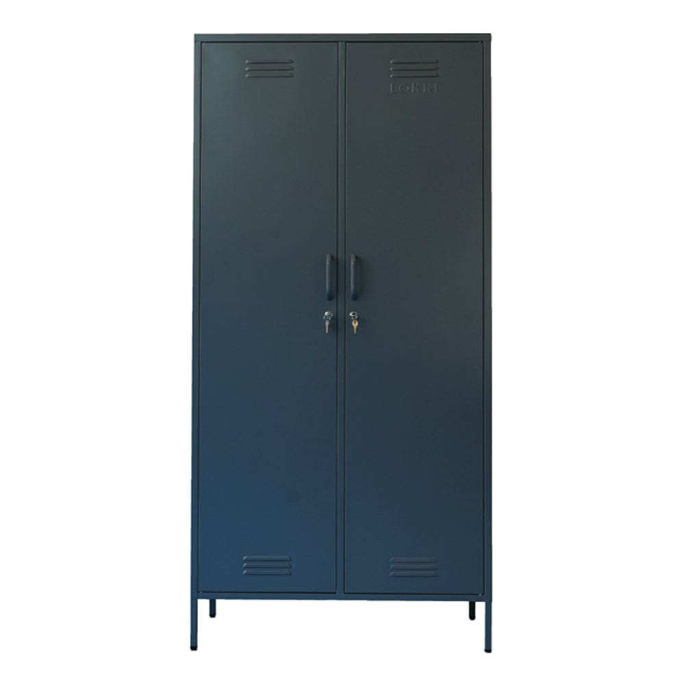Lokki® 2 Doors Wardrobe Storage Locker cabinet With Adjustable Shelf
