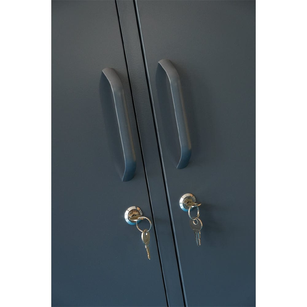 Lokki® 2 Doors Wardrobe Storage Locker cabinet With Adjustable Shelf