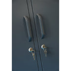 Lokki® 2 Doors Wardrobe Storage Locker cabinet With Adjustable Shelf