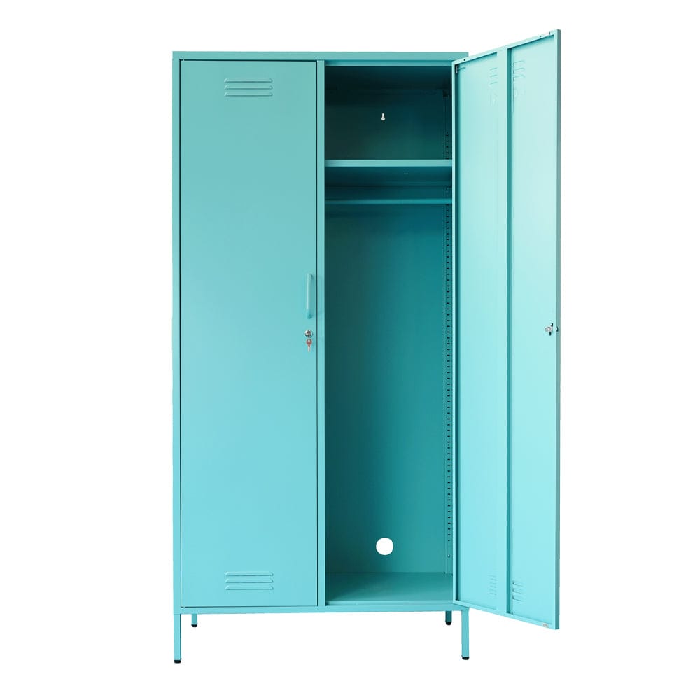 Lokki® 2 Doors Wardrobe Storage Locker cabinet With Adjustable Shelf