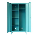 Lokki® 2 Doors Wardrobe Storage Locker cabinet With Adjustable Shelf