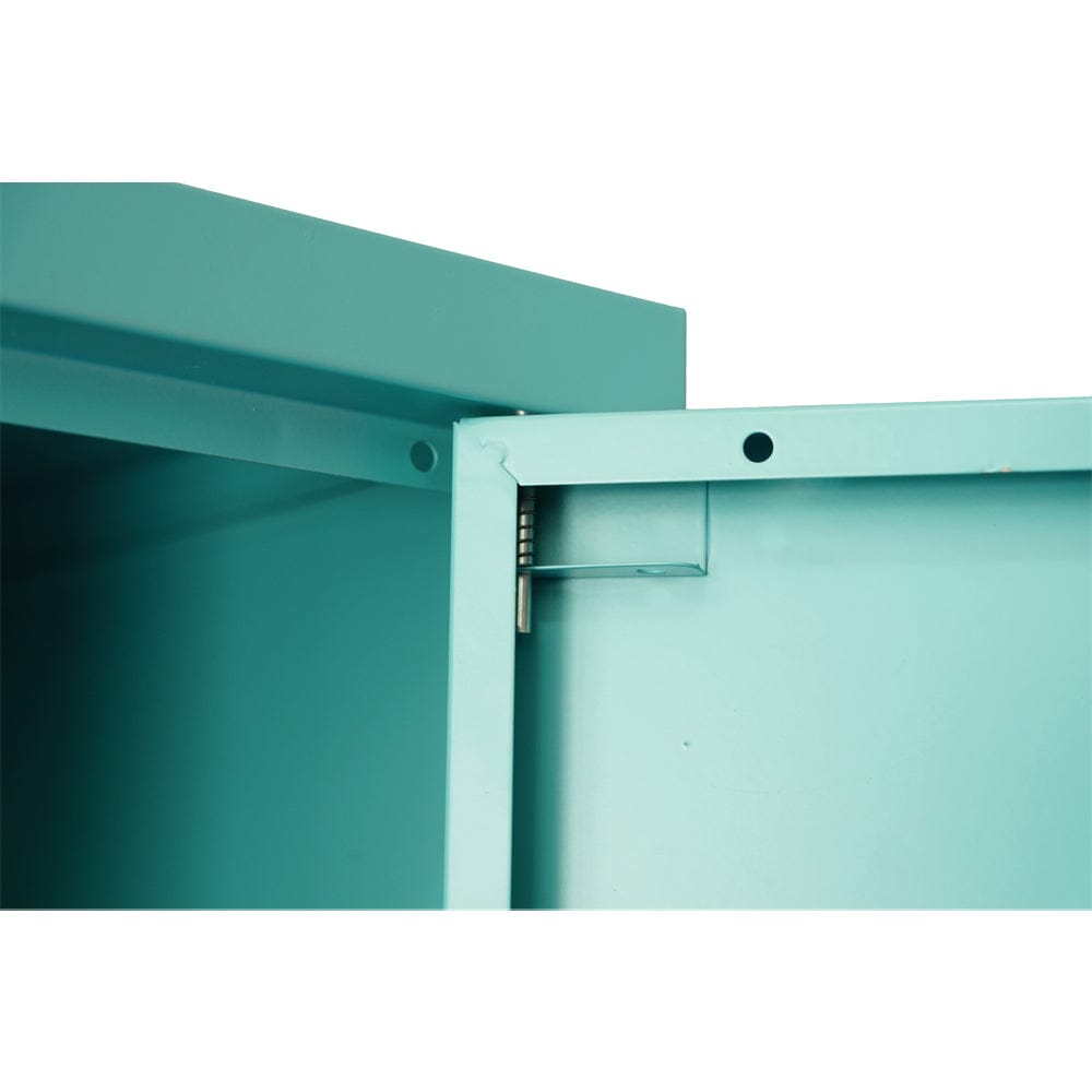 Lokki® 2 Doors Wardrobe Storage Locker cabinet With Adjustable Shelf