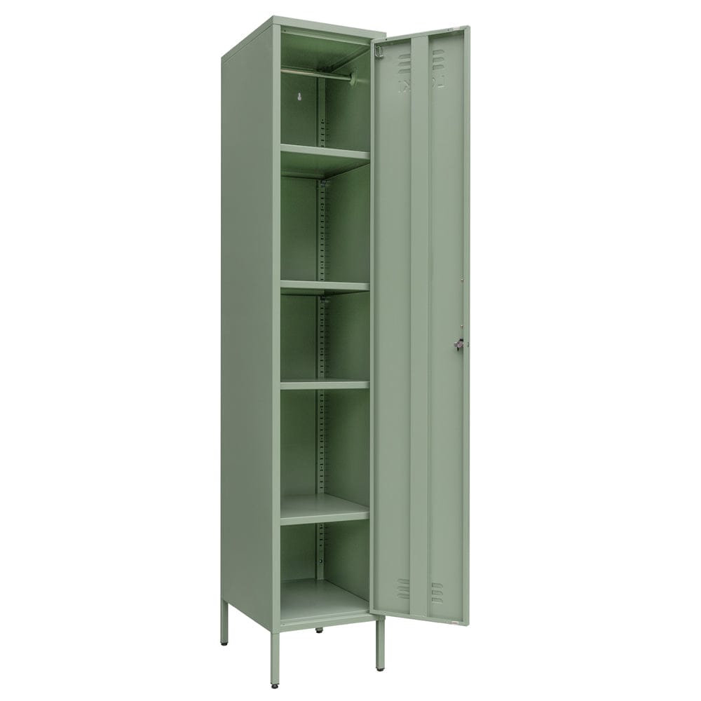 Lokki® Single Door Locker With Adjustable Shelf Storage Cabinet