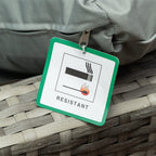 Lotus 9 Seater Rattan Garden Furniture Recliner Cube Sofa Set with Fire Pit Option