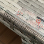 Lotus 9 Seater Rattan Garden Furniture Recliner Cube Sofa Set with Fire Pit Option