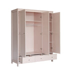 Neo 3 Pieces Bedroom Wardrobe Set With Chest And Bedside