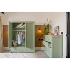 Neo 3 Pieces Bedroom Wardrobe Set With Chest And Bedside