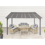 Nice Aluminium pergola Wall Gazebo Event Shelter For Garden Patio