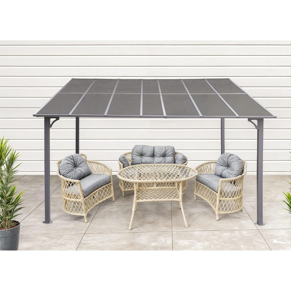 Nice Aluminium pergola Wall Gazebo Event Shelter For Garden Patio