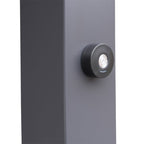 Berlin Outdoor Garden Patio Aluminium Pergola with Roof and Led Lighting