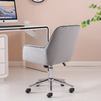 Melton Office Chair Upholstered Velvet Channel Tufted