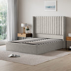 Russell Pneumatic Ottoman Storage Bed Double / King Bed Lift Up Storage Bed Frame