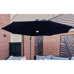 Roma 3M Solar LED Cantilever Parasol