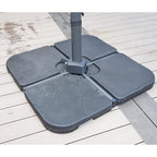 Roma 3M Solar LED Cantilever Parasol