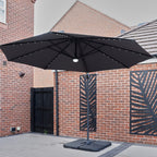 Roma 3M Solar LED Cantilever Parasol