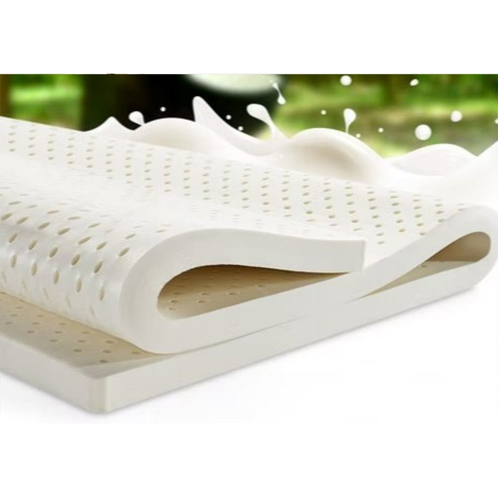 Serenity Latex Foam Boucle Sofa Ottoman In Grey