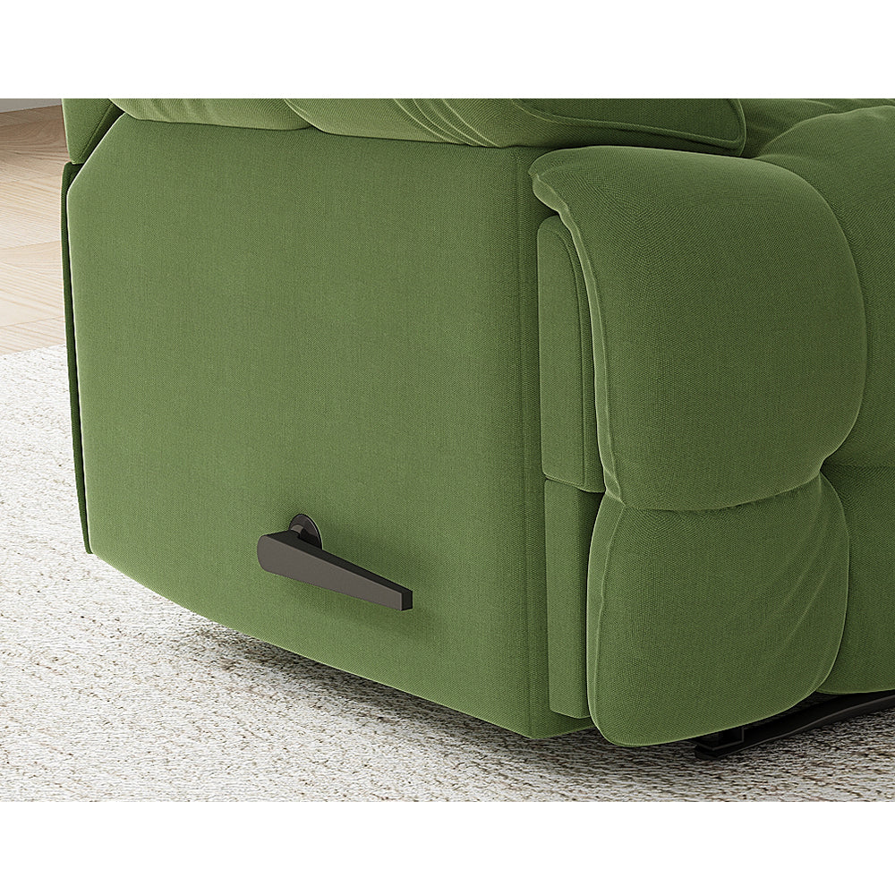 Sleek Velvet 3 Seater Recliner Sofa Manual Or Electric Option